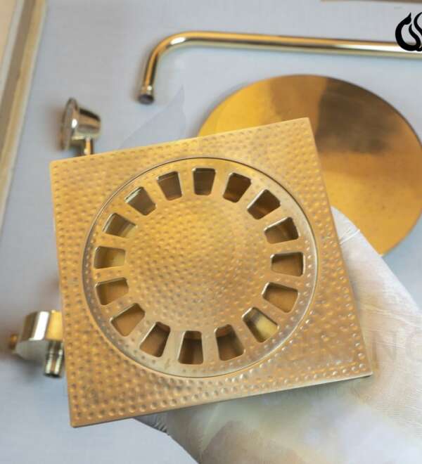 Artisan Gold Floor Drain