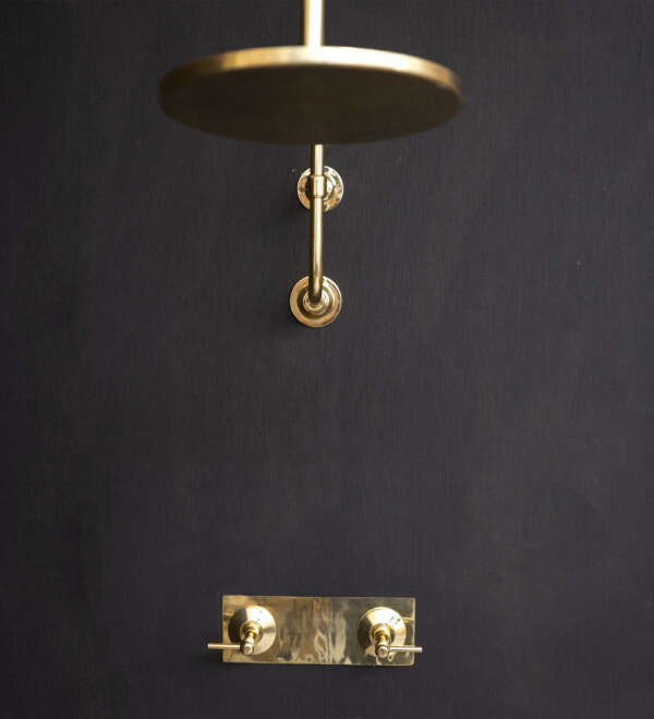 Charm Brass Shower Set