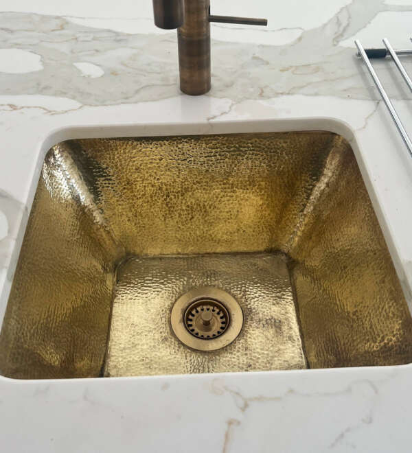 Dubai Brass Kitchen Sink