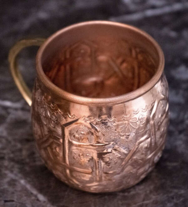 Handcrafted Pure Copper Personalized Mug