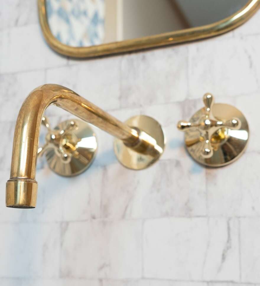 Handcrafted Wall Mounted Faucet