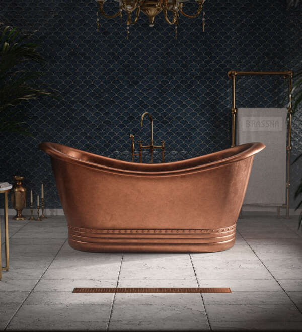 Kech Copper Bathtub