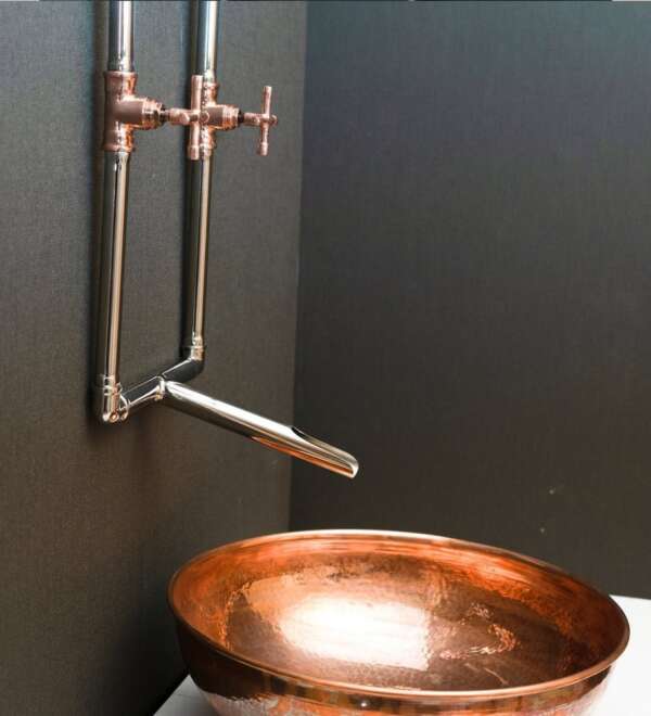 Old Fashioned Wall-Mounted Faucet