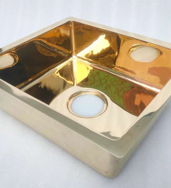 Siko Brass Kitchen Sink
